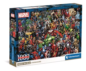 Puzzle 1000 Niesamowity Marvel in polish