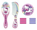 Akcesoria do włosów w kosmetyczce Hello Kitty 10 elementów HK50104  