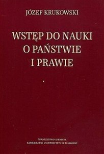 Wstęp do nauki o państwie i prawie to buy in USA