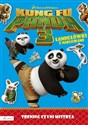 Dream Works Kung Fu Panda 3 Trening czyni mistrza Łamigłówki z naklejkami  