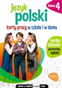 Język polski 4 Karty pracy w szkole i w domu Polish Books Canada