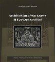 Architektura Warszawy II Rzeczpospolitej BR pl online bookstore