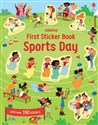 First Sticker Book Sports Day books in polish