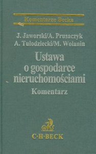 Ustawa o gospodarce nieruchomościami. Komentarz  