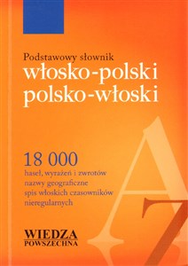 Podstawowy słownik włosko - polski, polsko - włoski  polish books in canada