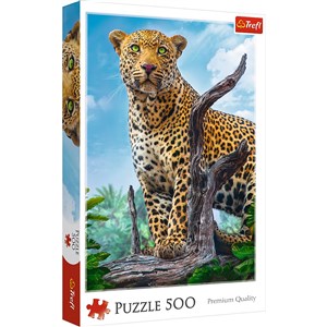 Puzzle Dziki lampart 500 37332 