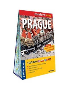 Comfort!map Prague pocket 1:20 000 w.2023   