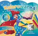 Szkoła magii. Kolorowanka z tatuażami FLUO  Polish Books Canada