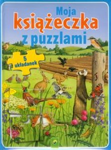 Moja książeczka z puzzlami 5 układanek pl online bookstore