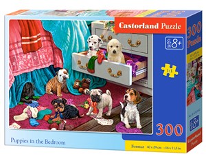 Puzzle 300 Puppies in the Bedroom Canada Bookstore