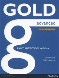 Gold Advanced Exam Maximiser with key Polish bookstore