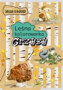 Grzyby. Leśna kolorowanka polish books in canada