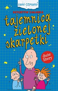 Detektyw Zagadka Tajemnica zielonej skarpetki Duże litery  