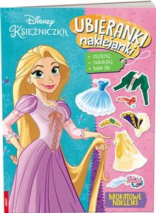 Disney Księżniczka Ubieranki naklejanki books in polish