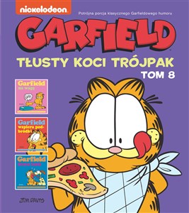 Garfield Tłusty koci trójpak Tom 8 