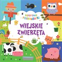 Wiejskie zwierzęta. Kolorowe rozkładanki  pl online bookstore