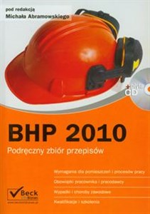 BHP 2010 + CD Podręczny zbiór przepisów in polish