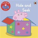 First Words with Peppa Level 1 Hide and Seek  -  Polish Books Canada