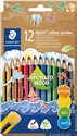 Kredki trójkątne jumbo Noris colour Staedtler 12 kolorów buy polish books in Usa