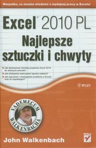 Excel 2010 PL Najlepsze sztuczki i chwyty Polish Books Canada