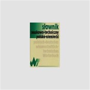 Słownik naukowo-techniczny polsko-niemiecki Polish Books Canada