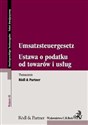 Ustaw o podatku od towarów i usług Umsatzsteuergesetz   