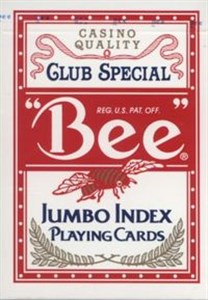 Karty do gry Bee Jumbo Index polish books in canada