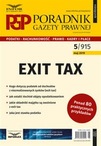 Exit Tax Poradnik Gazety Prawnej 5/2019  
