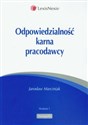 Odpowiedzialność karna pracodawcy to buy in Canada