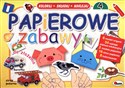 Papierowe zabawy 4 Koloruj składaj naklejaj Polish bookstore