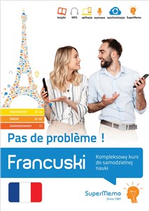 Francuski. Pas de problème ! Kompleksowy kurs do samodzielnej nauki (poziom podstawowy A1-A2, średni polish books in canada