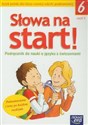 Słowa na start 6 Podręcznik do nauki o języku z ćwiczeniami część 1 szkoła podstawowa online polish bookstore