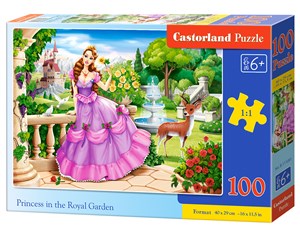 Puzzle Princess in the Royal Garden 100 Polish bookstore