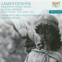 Lamentations Palestrina: Stabat Mater, Allegri: Miserere  