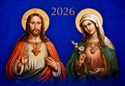 Kalendarz 2026 trójdzielny Najświętsze Serce  Polish Books Canada