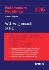 VAT w gminach 2015 to buy in Canada