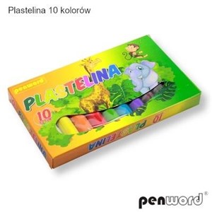 Plastelina 10 kolorów  
