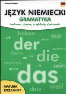 Język niemiecki Gramatyka budowa, użycie, przykłady, ćwiczenia books in polish
