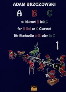 ABC na klarnet B lub C Podręcznik do nauki gry na klarnecie dla najmłodszych 1 pl online bookstore