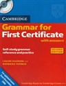 Cambridge Grammar for First Certificate with answers + CD 