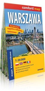Warszawa Plan miasta 1:26 000 to buy in USA