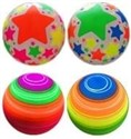 Piłka gumowa fluorescencyjna MIX polish usa