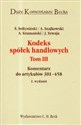 Kodeks spółek handlowych t.3 Polish Books Canada