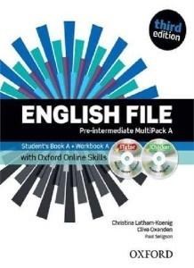 English File 3E Pre-Inter. Multipack A + online... buy polish books in Usa
