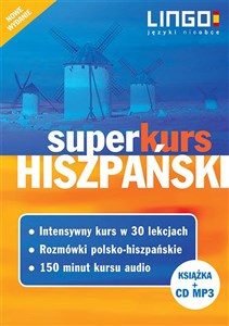 Hiszpański Superkurs Kompletny zestaw do samodzielnej nauki (kurs+rozmówki+audiokurs)  