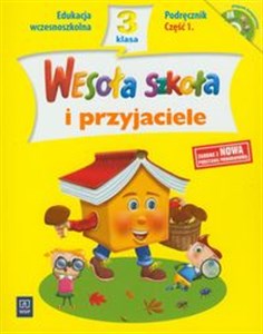 Wesoła szkoła i przyjaciele 3 Podręcznik z płytą CD Część 1 edukacja wczesnoszkolna chicago polish bookstore