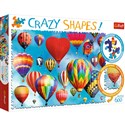 Puzzle Crazy shapes Kolorowe balony 600 - 