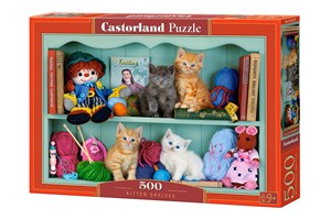 Puzzle 500 el.:Kitten Shelves/ B-53377 B-53377  