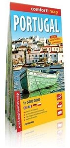 Portugalia (Portugal) laminowana mapa samochodowo-turystyczna 1:500 000 books in polish