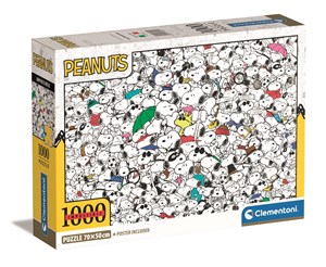 Puzzle 1000 compact impossible peanuts 39804 online polish bookstore